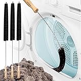 Holikme 3Pack Dryer Vent Cleaner Kit Clothes Dryer