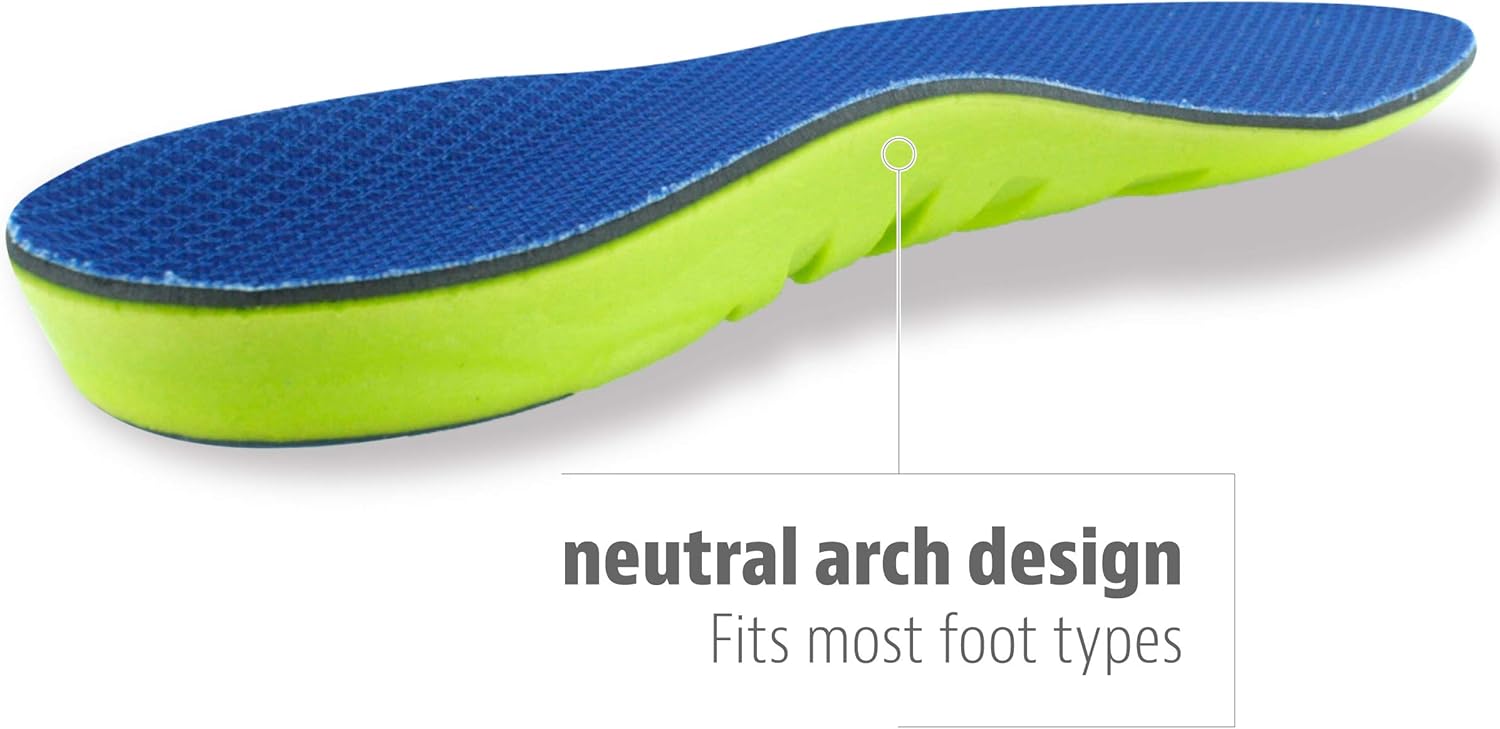 Sof Sole Insoles Women's ATHLETE Performance Full-Length Gel Shoe Insert: Shoes