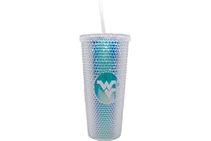 Logo Brands Wisconsin 24oz Studded Tumbler