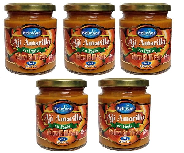 PASTA DE AJI AMARILLO BELMONT 7.5 OZ – YELLOW CHILI PASTE 8OZ
