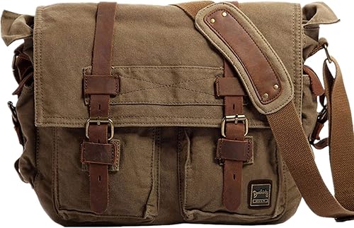 vintage army messenger bag