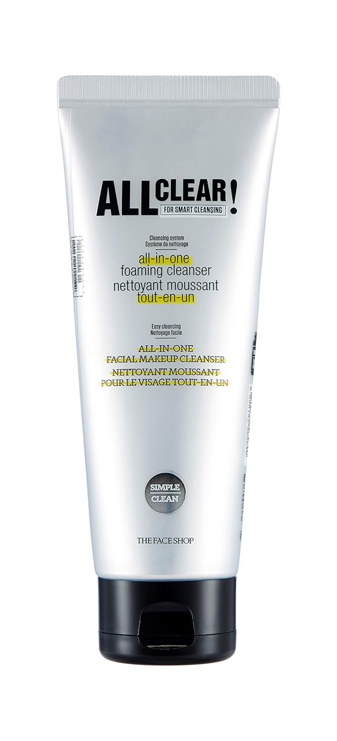 the face shop clean face acne solution foam cleansing