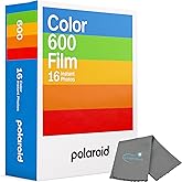 Polaroid Originals Color Instant Film for 600 and i-Type Cameras Bundle with a Cleaning Cloth