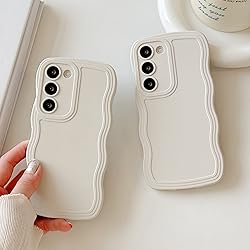 UEEBAI Wave Frame Silicon Case for Samsung Galaxy