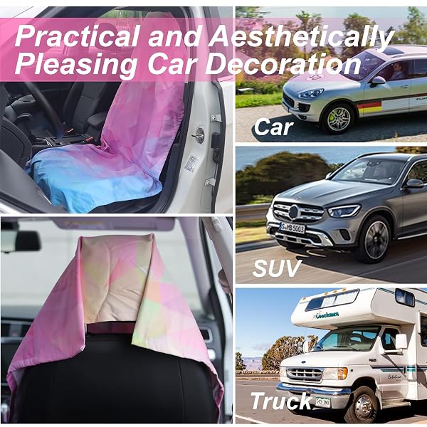 NBNHXNFF CAR SEAT COVER TOWEL FRONT SEATS FOR BEACH SWIMMING, SPORTS, CAMPING,YOGA, SWEATING. CAR SEAT TOWEL EASY TO CLEAN, PROTECT FROM DAMAGE BY SWEAT, PETS, AND SCRATCHES (WATERMELON, 1 PCS)