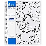 Blue Sky 2019 Weekly & Monthly Planner, Flexible Cover, Twin-Wire Binding, 8.5" x 11", Analeis