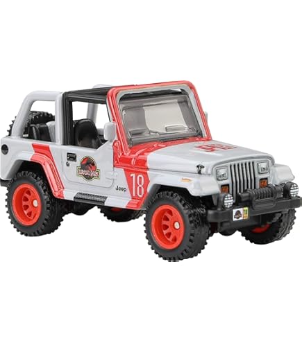 Amazon.com: Matchbox Jeeps Wrangler Rollbar (18#), [Gray] Jungle