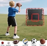 Amazing Tour Adjustable Football Rebounder Net - Double-Sided Portable Training view 6