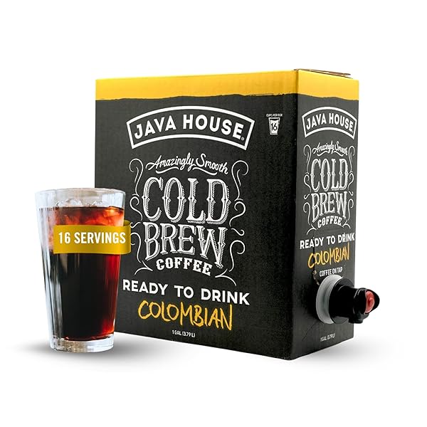 JAVA HOUSE COLD BREW COFFEE ON TAP, (128...