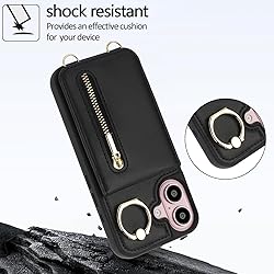 Jcxtrombulous Crossbody Wallet Case for iPhone 16