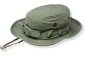M MCGUIRE GEAR US Military Surplus GI Water Repellant Boonie Hat, Made in USA