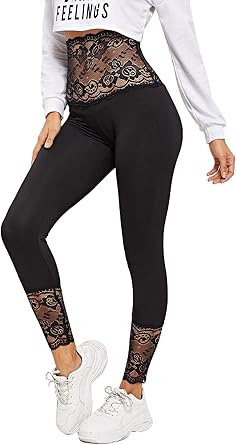 lace leggings amazon