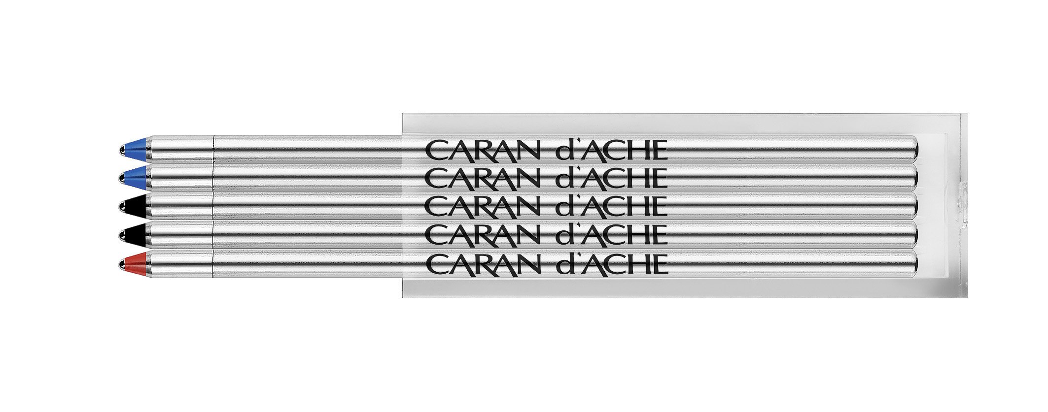 Caran d'ache RNX.316 - Refill for pens (pack of 5), multicolour