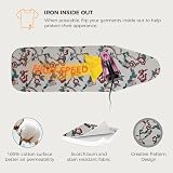 SHERWOOD Ironing Board Cover 124x38cm 100% Cotton with Thick Felt Flowering view 4