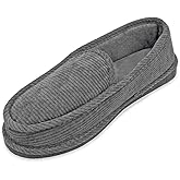 Bright Men's Corduroy House Slippers