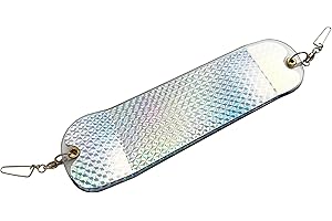 SPEARFISHING WORLD Fishing Spot Reflective Flasher Lure Plate for Saltwater and Freshwater Trolling Fishing - 11"