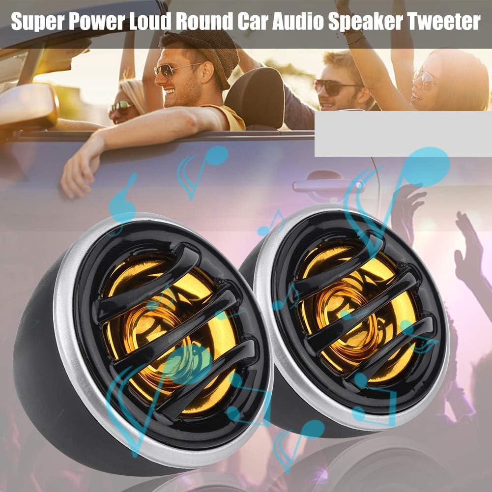 12V 150W Car Audio Tweeters - Mini Super Power Dome Speakers For Vehicle Sound System