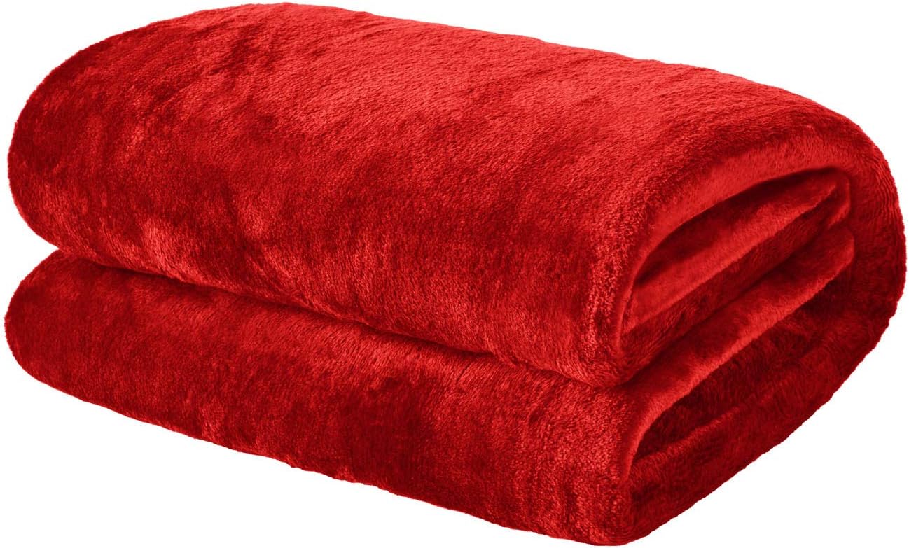 Brentfords Super Ultra Soft Flannel Fleece Blanket Large Fluffy Warm