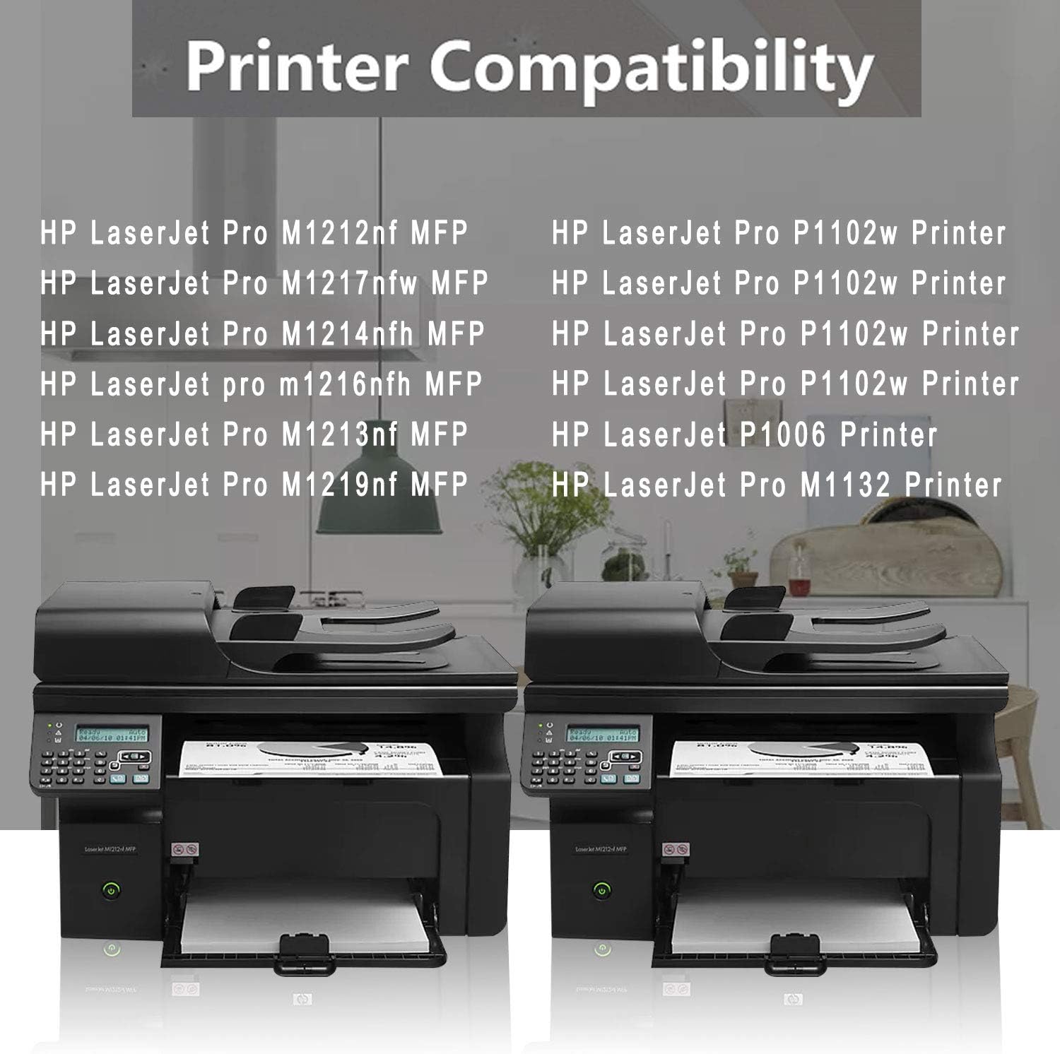 Computer Accessories \u0026 Peripherals 3-Pack Black Compatible 85A Toner  Cartridge CE285A Used for HP Laserjet Pro M1211nf M1217nfw M1214nfn  m1216nfn M1213nf P1102 P1109w P1005 P1006 M1132 Printer nordicid.com