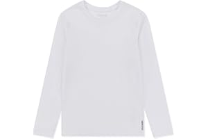 AMERICLOUD Kids Soft Cotton Jersey Long Sleeves T-Shirt Basic Crewneck Tee Shirts for Girls and Boys