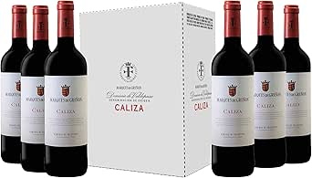 Caja de Marqués de Griñón Caliza - 6 botellas x 750 ml: Amazon.es: Alimentación y bebidas