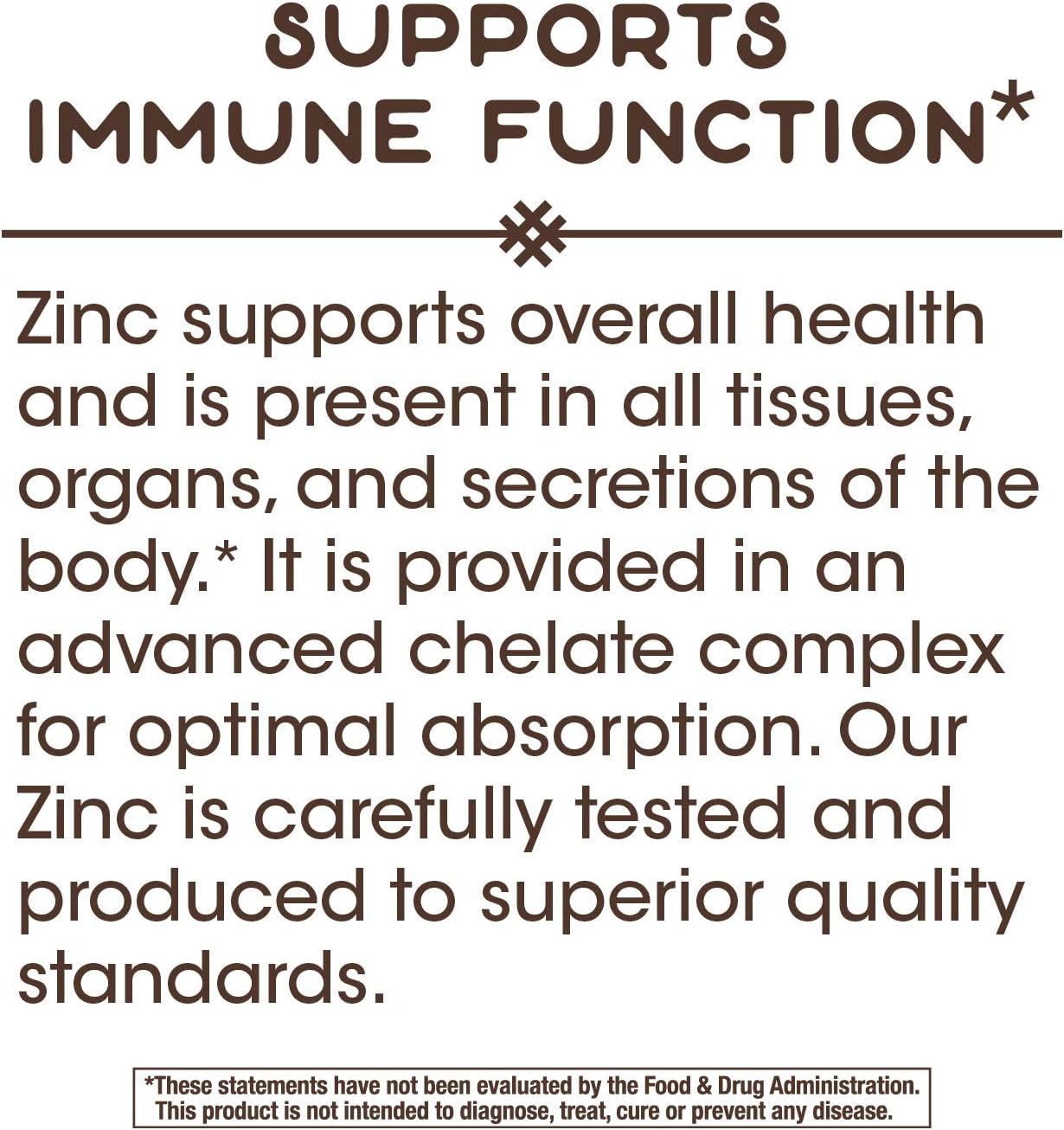 Nature's Way Zinc, 30 mg per serving: Health & Personal Care