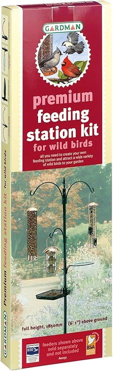 Amazon Com Gardman Ba01131 Premium Bird Feeding Station Kit 21