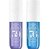 Sol de Janeiro Perfume Mist For All Duo | Unisex Fragrances for Women and Men | Cheirosa 59 & 76 | Woody Fragrances | Vanilla Musk | 3 fl oz each Set of 2