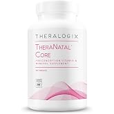 Theralogix TheraNatal Core &ndash; Preconception Fertility Vitamin, NSF Certified | Helps prepare your body for a healthy pregnancy with fertility-focused nutrients, including folate, vitamin D3, and choline.*