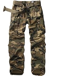 Men's BDU Casual Military Pants, Tactical Wild Army