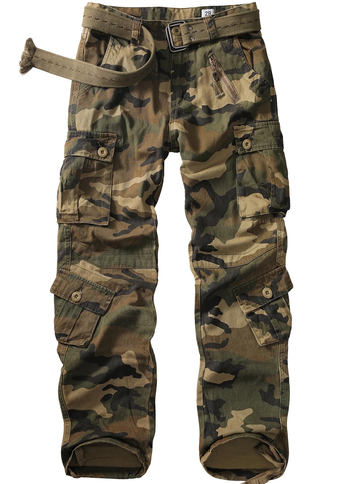 Men's BDU Casual Military Pants, Tactical Wild Army