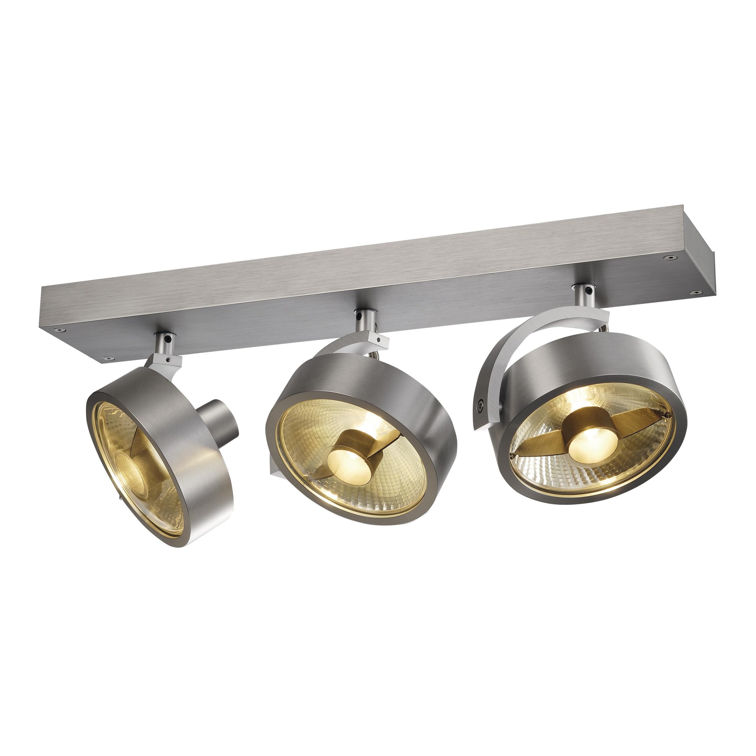 SLV Wall and Ceiling-Mounted Light KALU/Internal Ceiling and Wall Illumination, Surface-Mounted Light, Wall-Mounted Light, Ceiling Spotlight / GU10 75W Aluminium