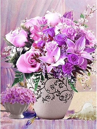 Amazon 1000ピースs花瓶の花子供のためのジグソーパズルジグソーパズル大規模なパズルゲーム おもちゃ おもちゃ