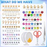 WHEELIO 8500 Clay Beads Bracelet Making Kit for Teen Girls, Multicolor view 3