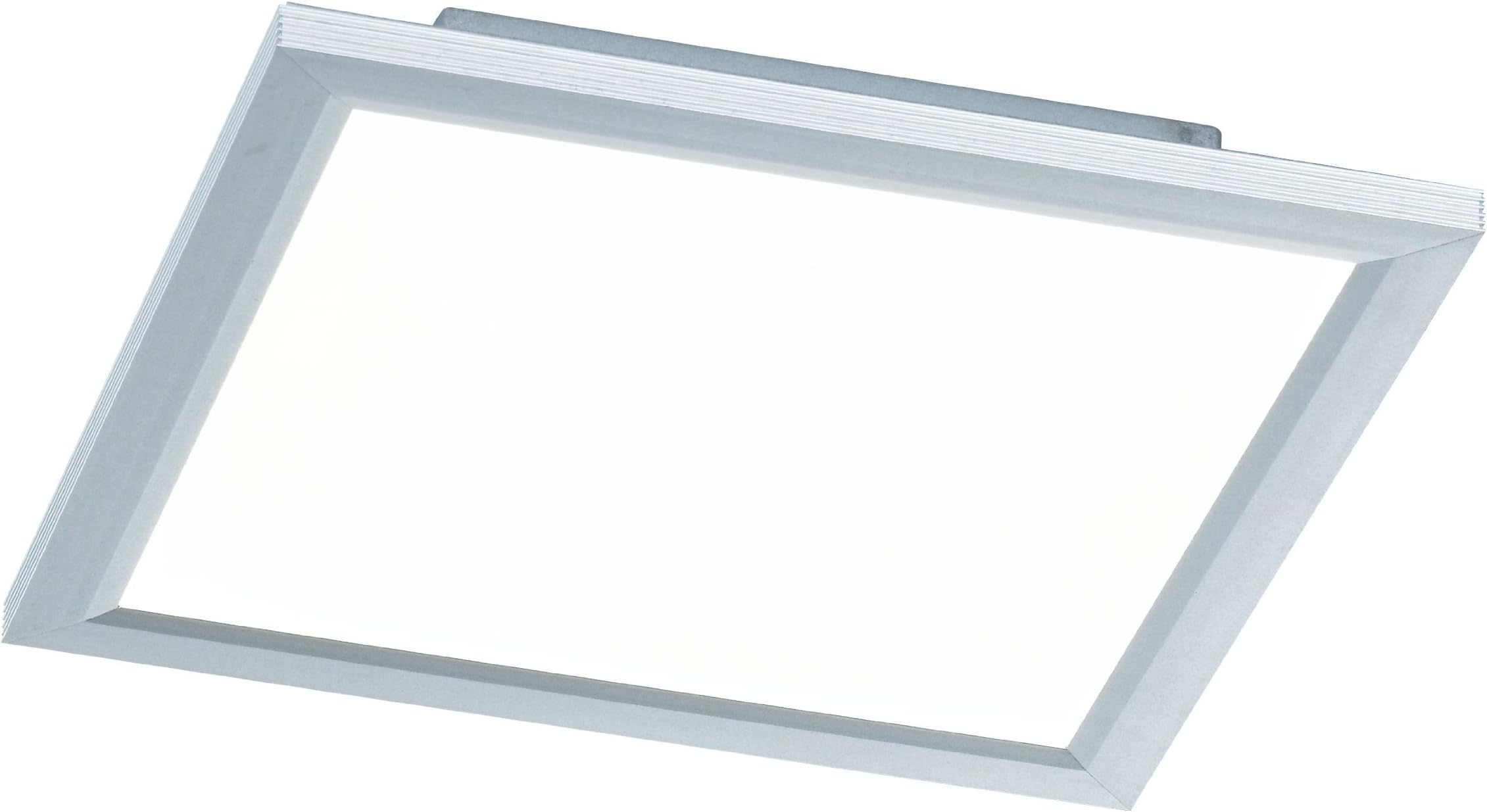 Wofi 9693.01.70.0300 31 Watt LED Liv Ceiling Light, Silver [Energy Class A]