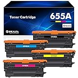655A Toner Cartridge 4 Pack Compatible Toner