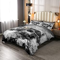 Erosebridal Skull Comforter Set King, Halloween