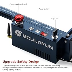 SCULPFUN S30 Ultra 22W Laser Engraver, 0.005mm High