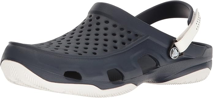 Amazon クロックス サンダル スウィフトウォーター デック クロッグ メンズ Crocs クロックス クロッグ サボ