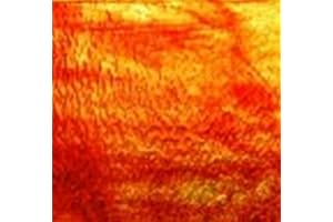 Red, Amber Streaky Granite Wissmach Stained Glass Sheet - 8" X 12" (.67sf) By Stallings Stained Glass