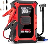 GOOLOO A3 Jump Starter with Air Compressor 3000A 150 PSI Tire Inflator view 1