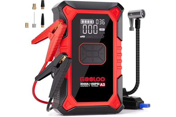 GOOLOO A3 Jump Starter 3000A 1