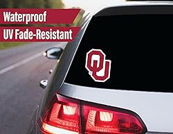 Oklahoma Sooner Stickers for Gift, Car, Water