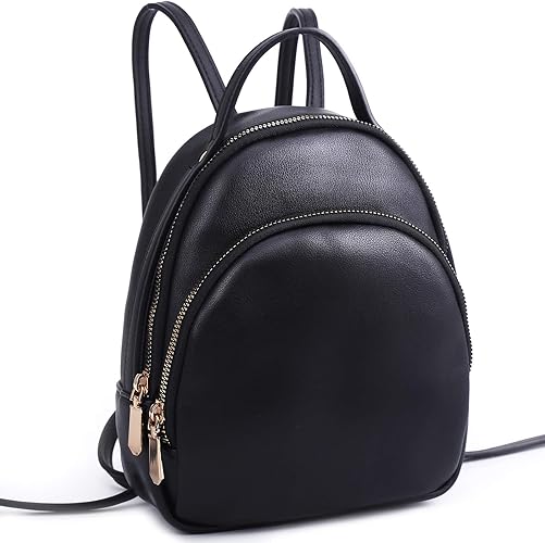 Amazon Afkomst エフコンス ミニリュック レディース用 Puレザー ミニバックパック おしゃれ 可愛い 軽量 通勤 通学 アウトドア Afkomst ショルダーバッグ