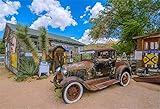 AOFOTO 8x6ft Western Motel Route 66 Rest Stop