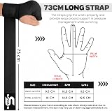 SAWANS Boxing Inner Gloves Hand Wraps with Wrist Straps Black S/M view 5