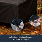 AWNIC 2 Seater Outdoor Sofa Cover 420D Waterproof 160x85x61/71cm view 6
