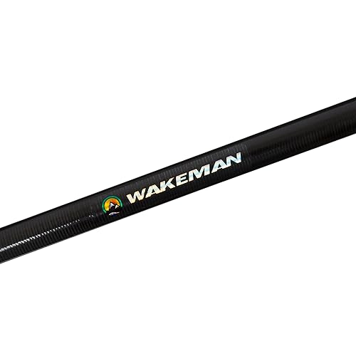 Fiberglass Fishing Rod - Portable Telescopic Pole with Size 20 Spinning Reel  - Fishing Gear for Ponds, Lakes, and Rivers by Wakeman (Black) in Kenya |  Whizz Rod & Reel Combos