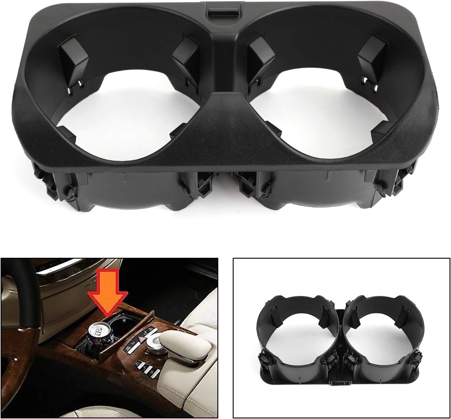 Areyourshop Drink Cup Holder Center Console For Ben-z W221 S-Class C216