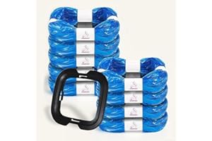 AIMIDODO 9 pcs Universal Cat Litter Refills Bag Litter Refills Compatible with Your Litter Refill Cartridge for Litter Genie +（Disposable Cap Included）